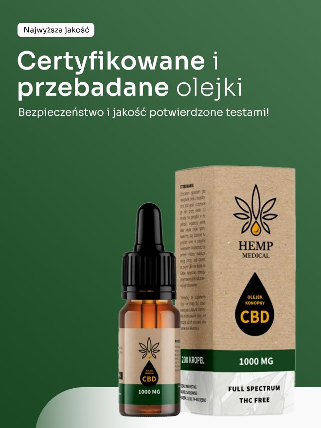 Jakosc produktow Hemp Medical